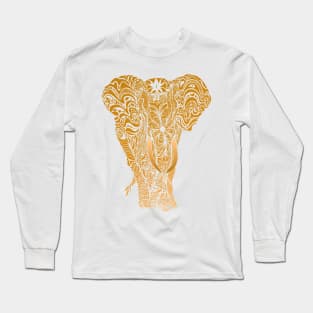 Not a circus golden elephant by #Bizzartino Long Sleeve T-Shirt